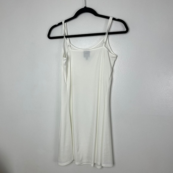 Disney Princess Aurora White Lace Coquette Dainty Dress Bell Sleeve Lace Up L - Picture 5 of 11